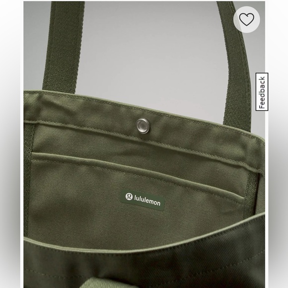 Daily Multi-Pocket Canvas Tote Bag 20L
Leather Alternative - Picture 4 of 7